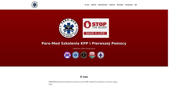Para-Med Ratownictwo Medyczne - Szkolenia Tomasz Spych