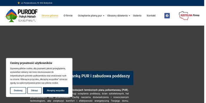 Patryk Małach Usługi Budowlane Natrysk Pianki Pur