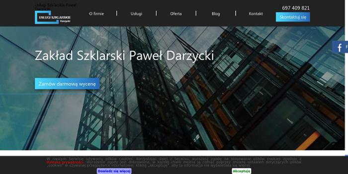 Paweł Darzycki Usługi Szklarskie