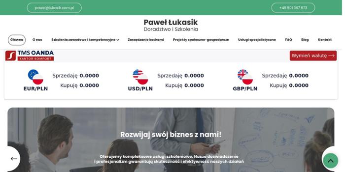 Paweł Łukasik Doradztwo i Szkolenia