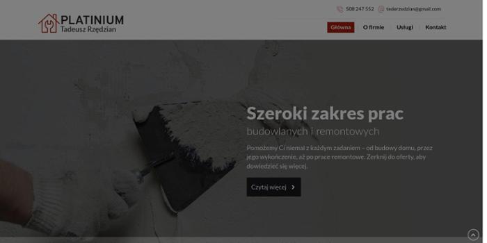 Platinium Tadeusz Rz臋dzian