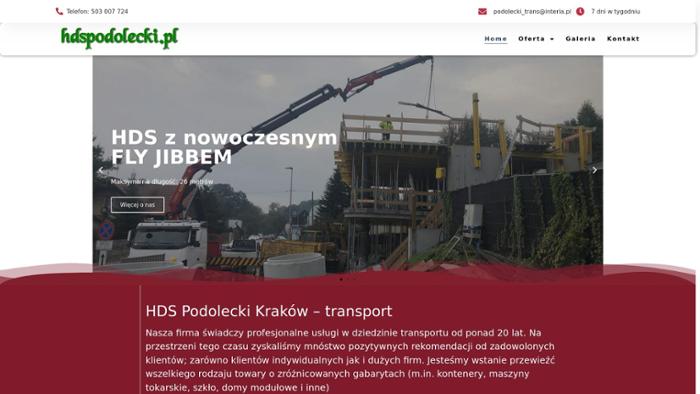 Podolecki Paweł. Zarobkowy przewóz towarów