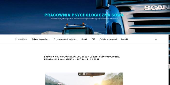 Pracownia psychologiczna SOWA