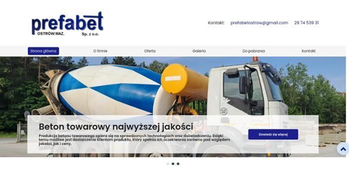 "PREFABET OSTRÓW MAZ." Sp z.o.o.