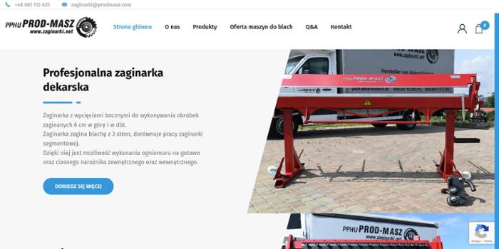 PROD-MASZ Sklep Zaginarki