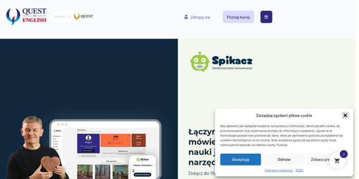 QUEST CM Spółka z ograniczoną odpowiedzialnością S.K.A. Quest for English