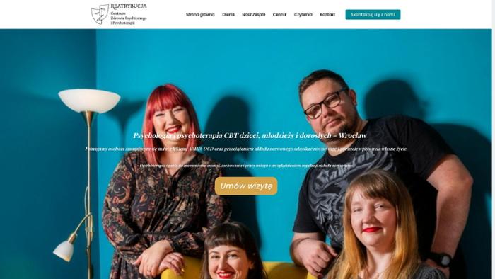 Reatrybucja-Centrum Zdrowia Psychicznego i Psychoterapii. Olga Wojnarowicz