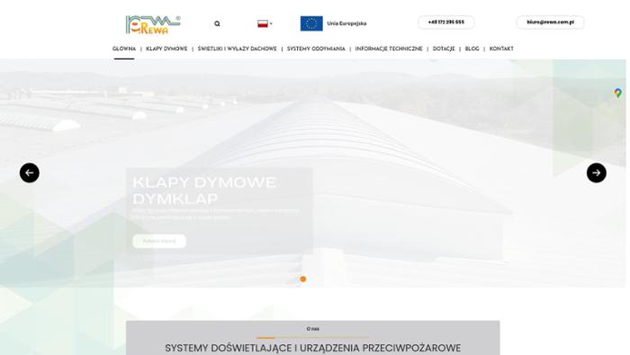 Rewa - Systemy oddymiania i doświetlania budynków