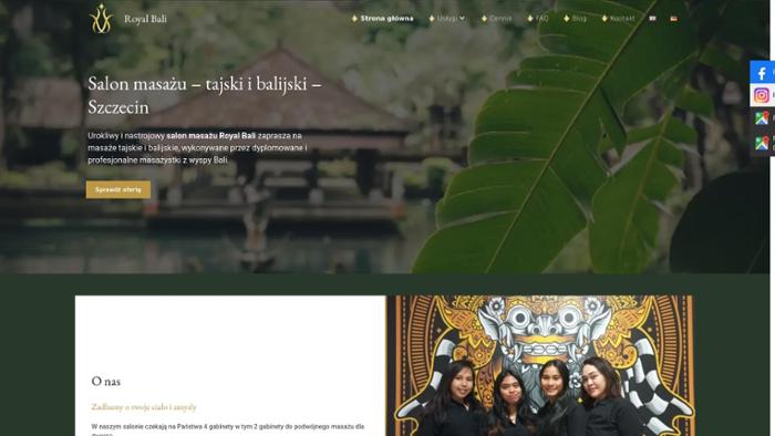 Royal Bali. Masaż tajski i balijski
