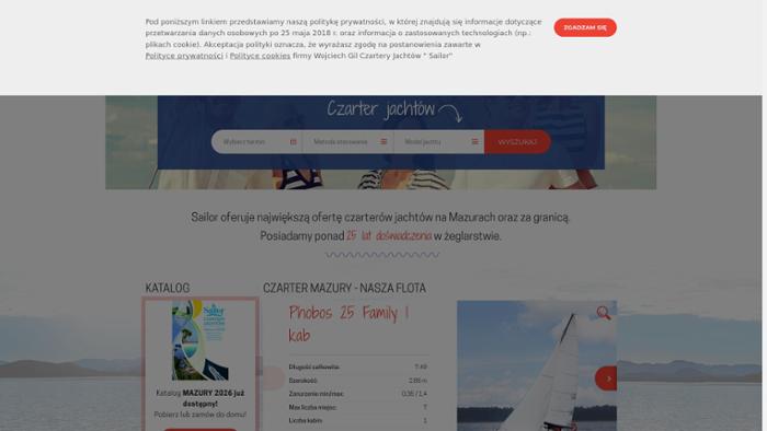 Sailor Czartery Jacht贸w