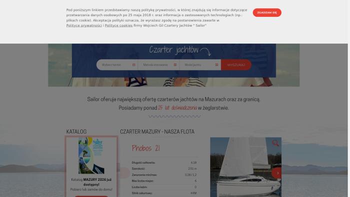Sailor Czartery Jachtów