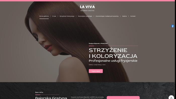Salon fryzjersko - kosmetyczny La Viva Bajorska Grażyna