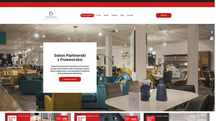 Salon Partnerski Black Red White
