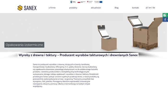 Sanex Sp. z o.o. Produkcja i Dzierżawa Palet