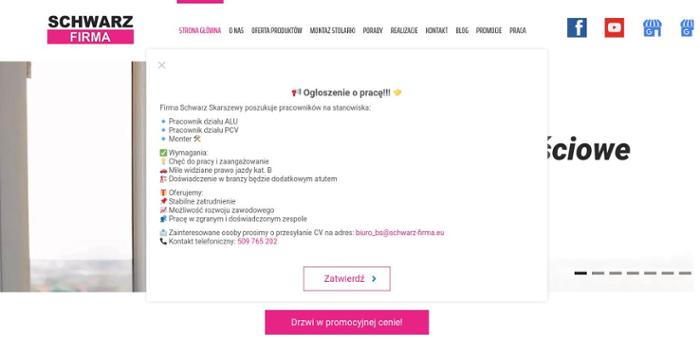 Schwarz Producent stolarki okiennej i drzwiowej