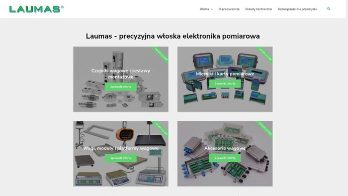 Serwis, naprawa, sprzedaż wagi LAUMAS