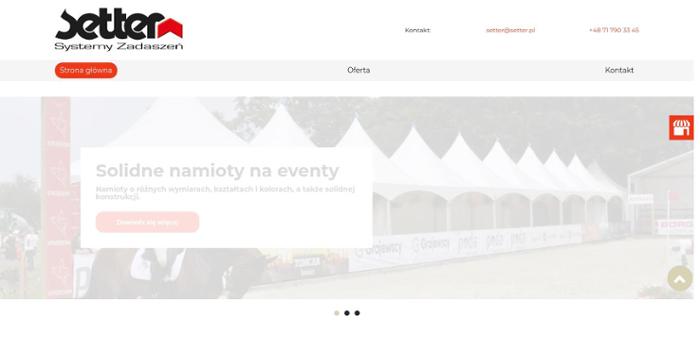 Setter – Systemy Zadaszeń