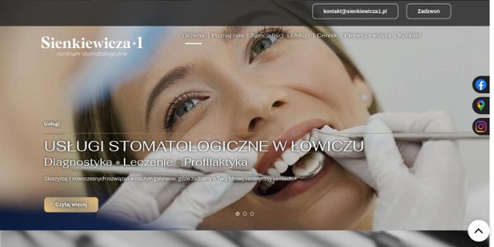 Sienkiewicza 1 Centrum Stomatologiczne Agata K臋dziora
