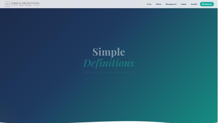 Simple Definitions