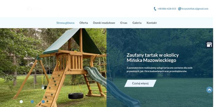 Sławomir Krzysztofiak Skład drewna