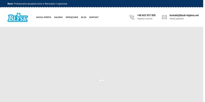 Sprzątanie biur BŁYSK