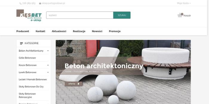 STANISŁAW KĘSEK "KĘSBET" WYROBY BETONOWE