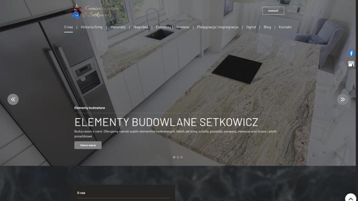 Stefan Setkowicz Kamieniarstwo