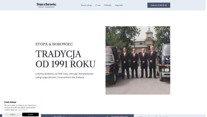 Stopa & Borowiec Zakład pogrzebowy