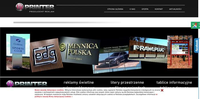 Studio Reklamowe Printer. Marek Kamieniarz