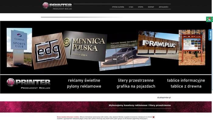 Studio Reklamowe Printer. Marek Kamieniarz
