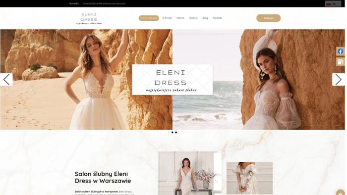 Suknie Ślubne Eleni Dress