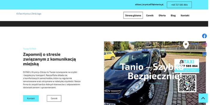 Taxi Krynica - Elitaxi 7 Driver