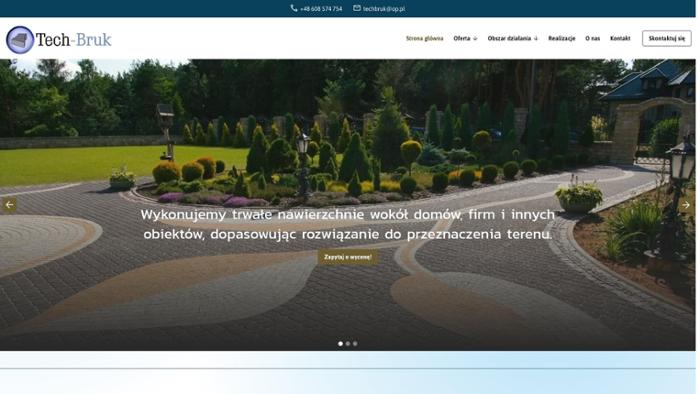 Tech-Bruk. Układanie kostki brukowej