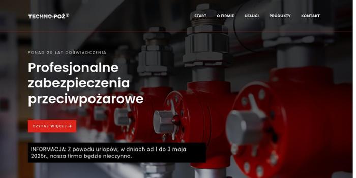 Techno-Poż. Zakład zabezpieczeń przeciwogniowych