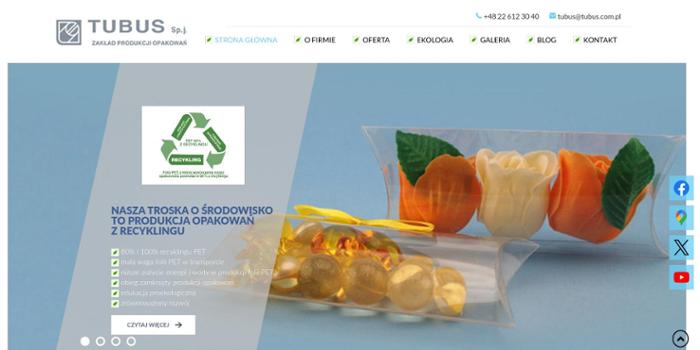 Tubus sp. j. Zak艂ad produkcji opakowa艅