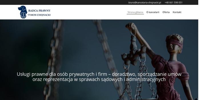 Tymon Chojnacki Kancelaria radcy prawnego