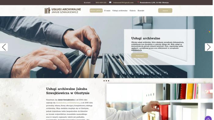 Usługi Archiwalne Jakub Szwajkiewicz