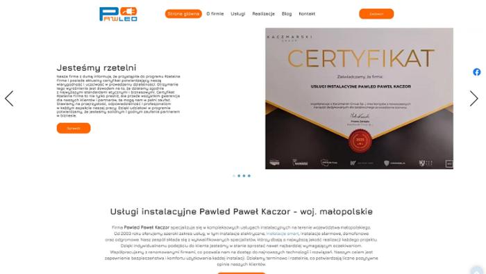 Us艂ugi instalacyjne Pawled Pawe艂 Kaczor