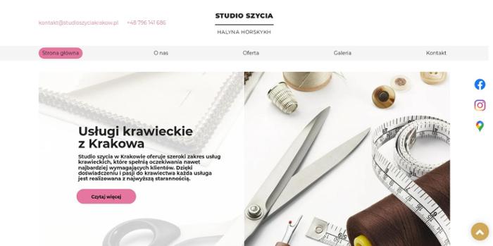 Usługi Krawieckie Kraków Studio Szycia