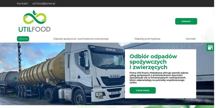 Util-Food Utylizacja produktów pochodzenia zwierzęcego