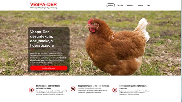 Vespa-Der Zakład dezynfekcji, dezynsekcji i deratyzacji Robert Barański