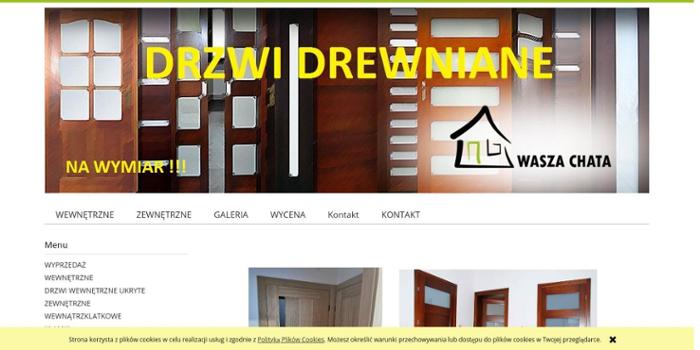 Wasza Chata s.c. Drzwi drewniane zewnętrzne i wewnętrzne
