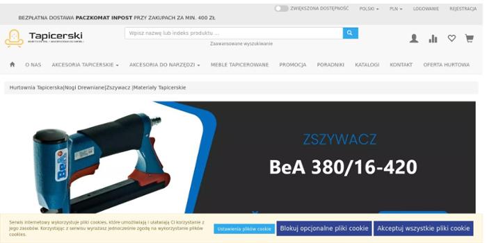 Wojart. Hurtownia akcesori贸w meblowych. Okucia meblowe. Spr臋偶yny Bonell