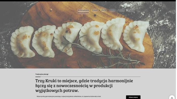 Wyrób Pierogów Tradycyjnych Trzy Kruki Mirosława Kruk