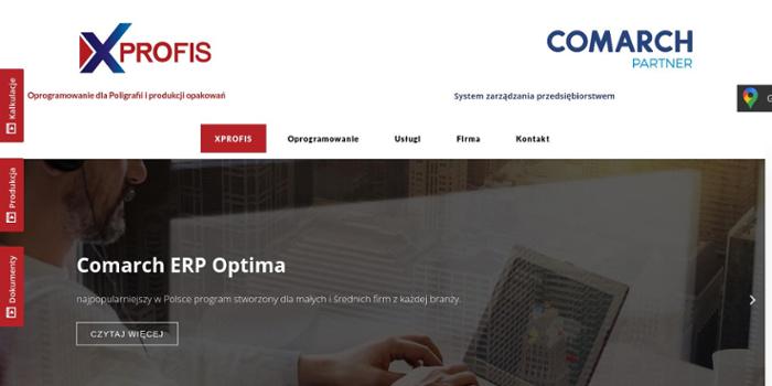 xProfis - Oprogramowanie dla Poligrafii i produkcji opakowań