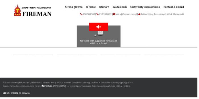 Zakład Usług Pożarniczych "FIREMAN"