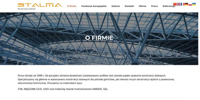 Zak艂ad Us艂ugowo-Produkcyjny STALMA Marcin Wyka
