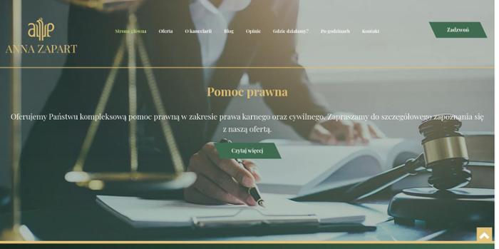Zapart Anna. Kancelaria Adwokacka.