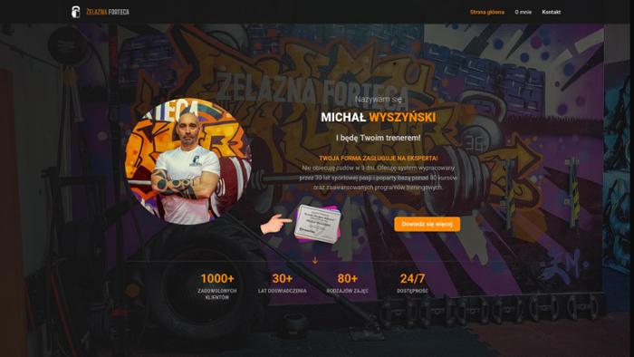 Żelazna Forteca - Trener Personalny Michał Wyszyński