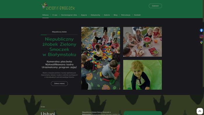 Zielony Smoczek Wioletta Czerska